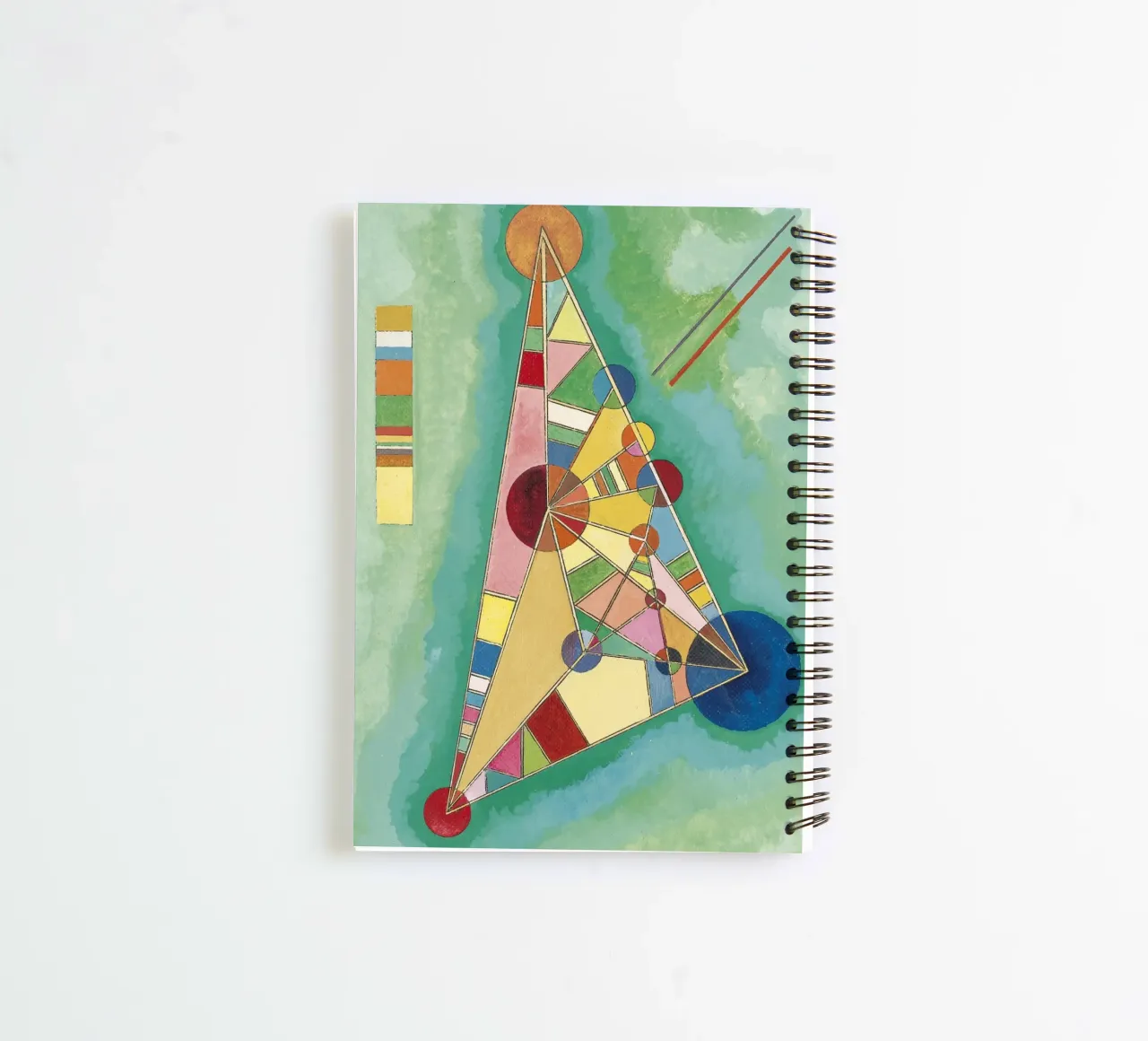 Kandinsky - Variegation in the triangle spiral notebook by ARTOTHEK