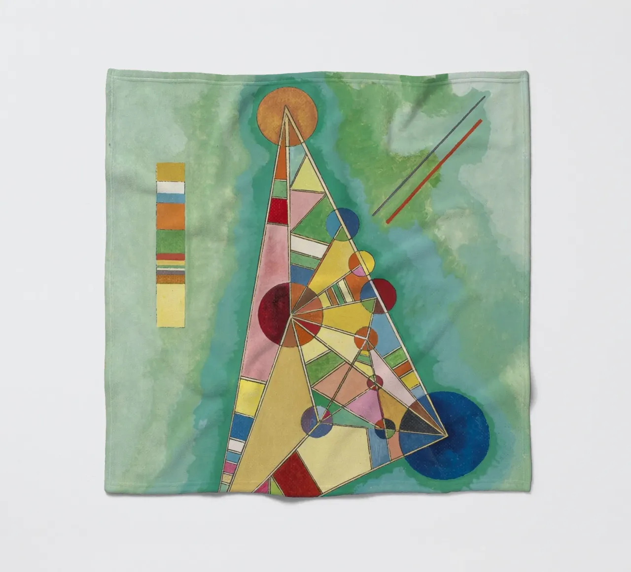 Kandinsky - Variegatura nel triangolo coperta in pile da ARTOTHEK