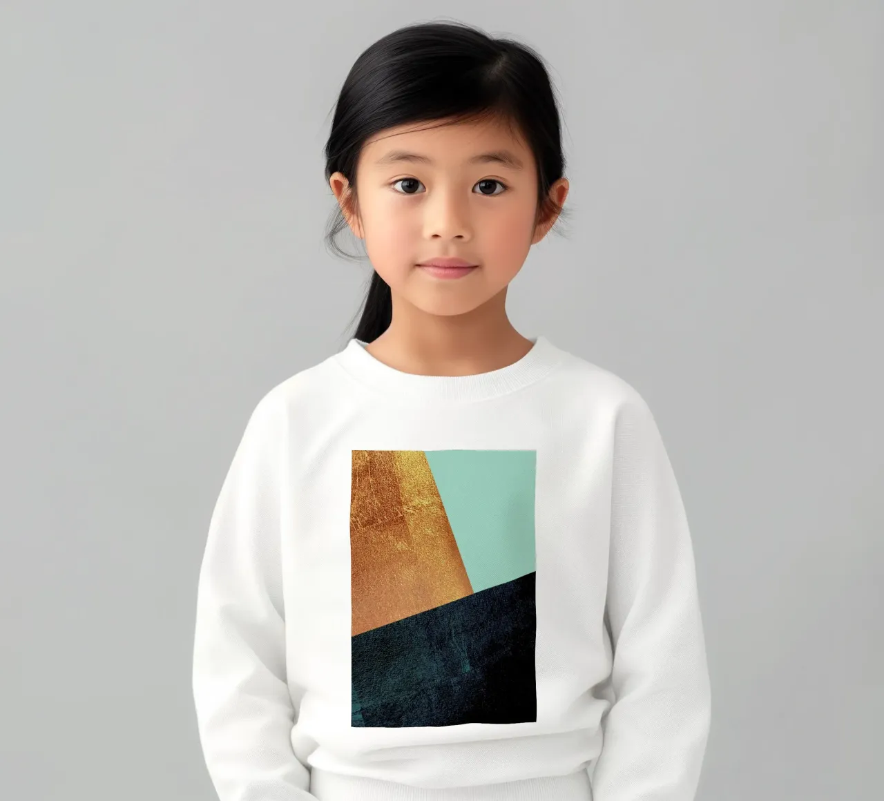 Kupfer Aqua felpa bambino da XOXO Arte