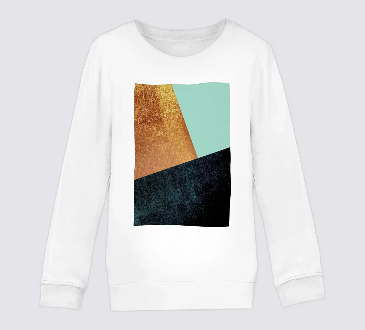 Kupfer Aqua felpa bambino da XOXO Arte