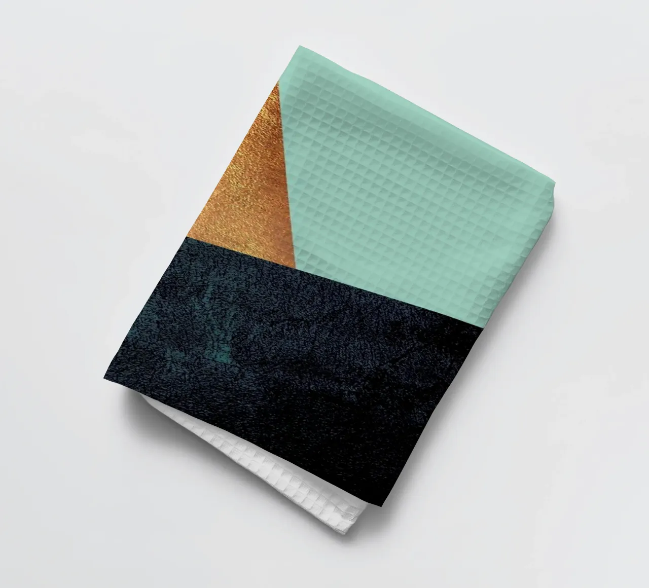 Kupfer Aqua Geschirrtuch von XOXO Arte