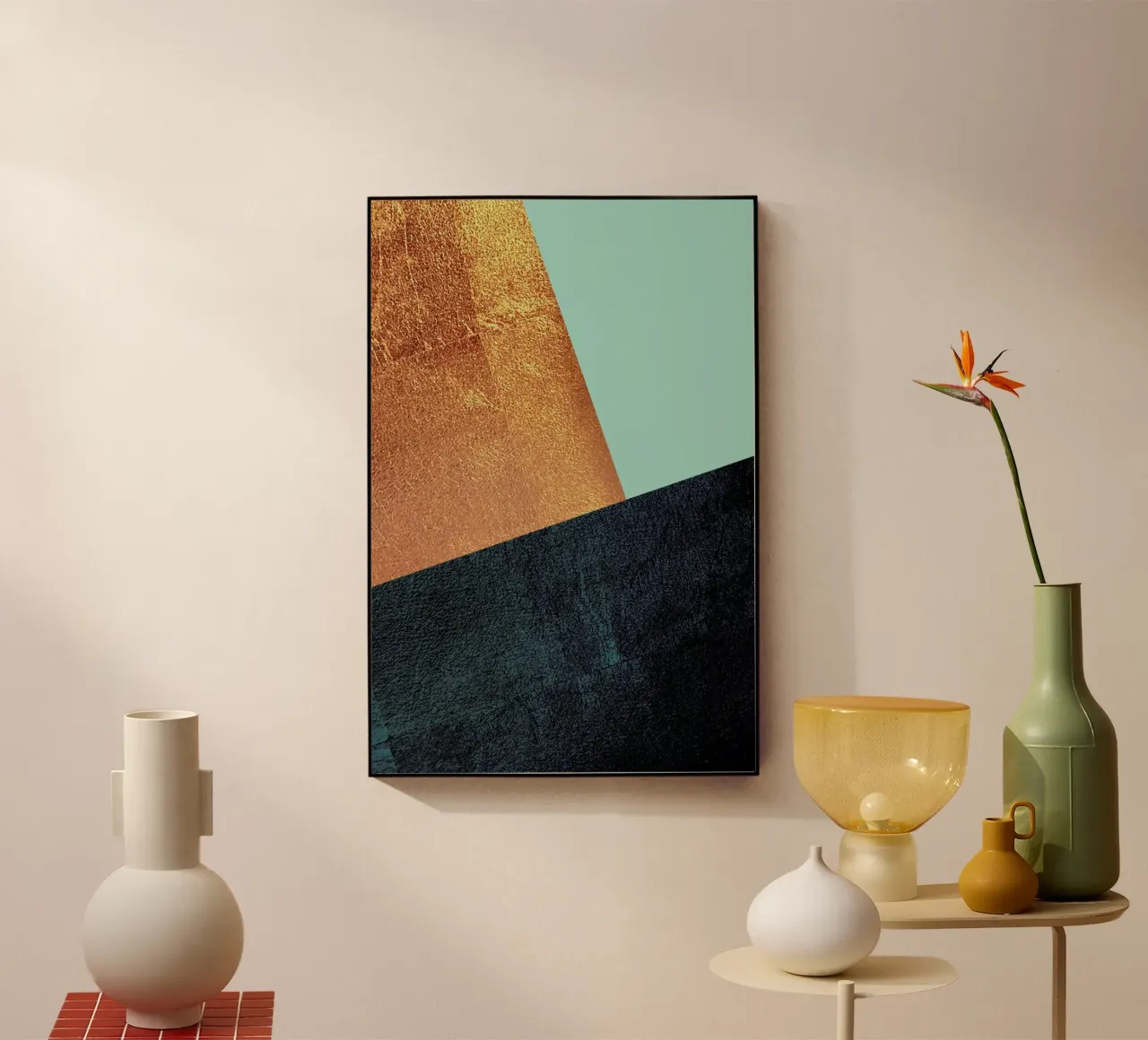 Kupfer Aqua plexiglass da XOXO Arte