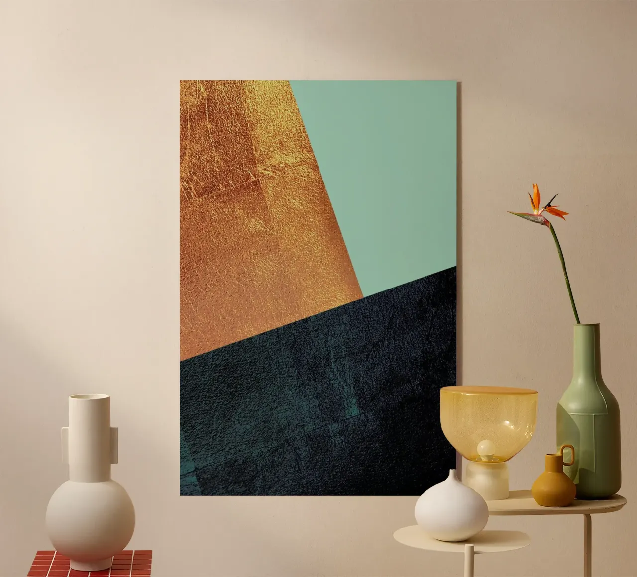 Kupfer Aqua plexiglass da XOXO Arte