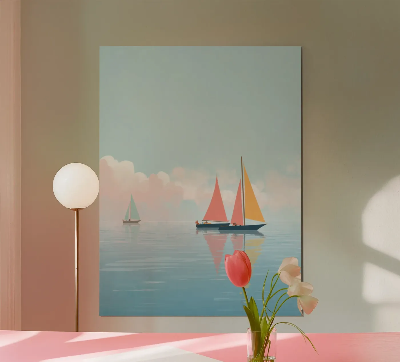 Sailboats poster da Gabriella Nucci