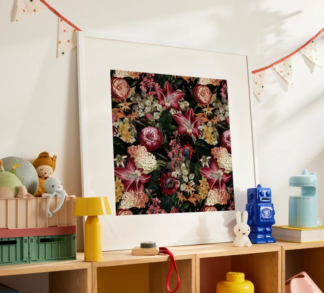 Giardino fiorito vintage e nostalgico di mezzanotte carta hahnemühle da Flower Garden - Uta Naumann