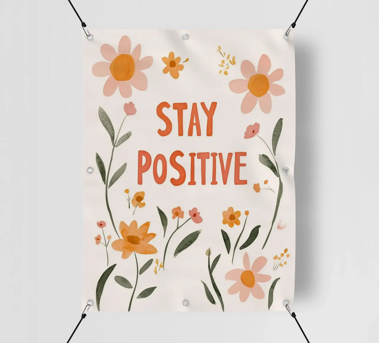 Stay Positive No 2 telo in pvc da treechild