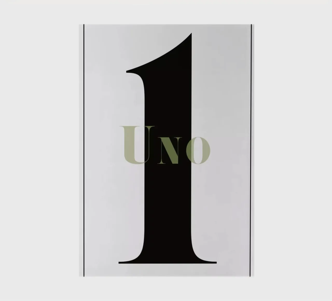 Numero 1 notebook by In Full Color