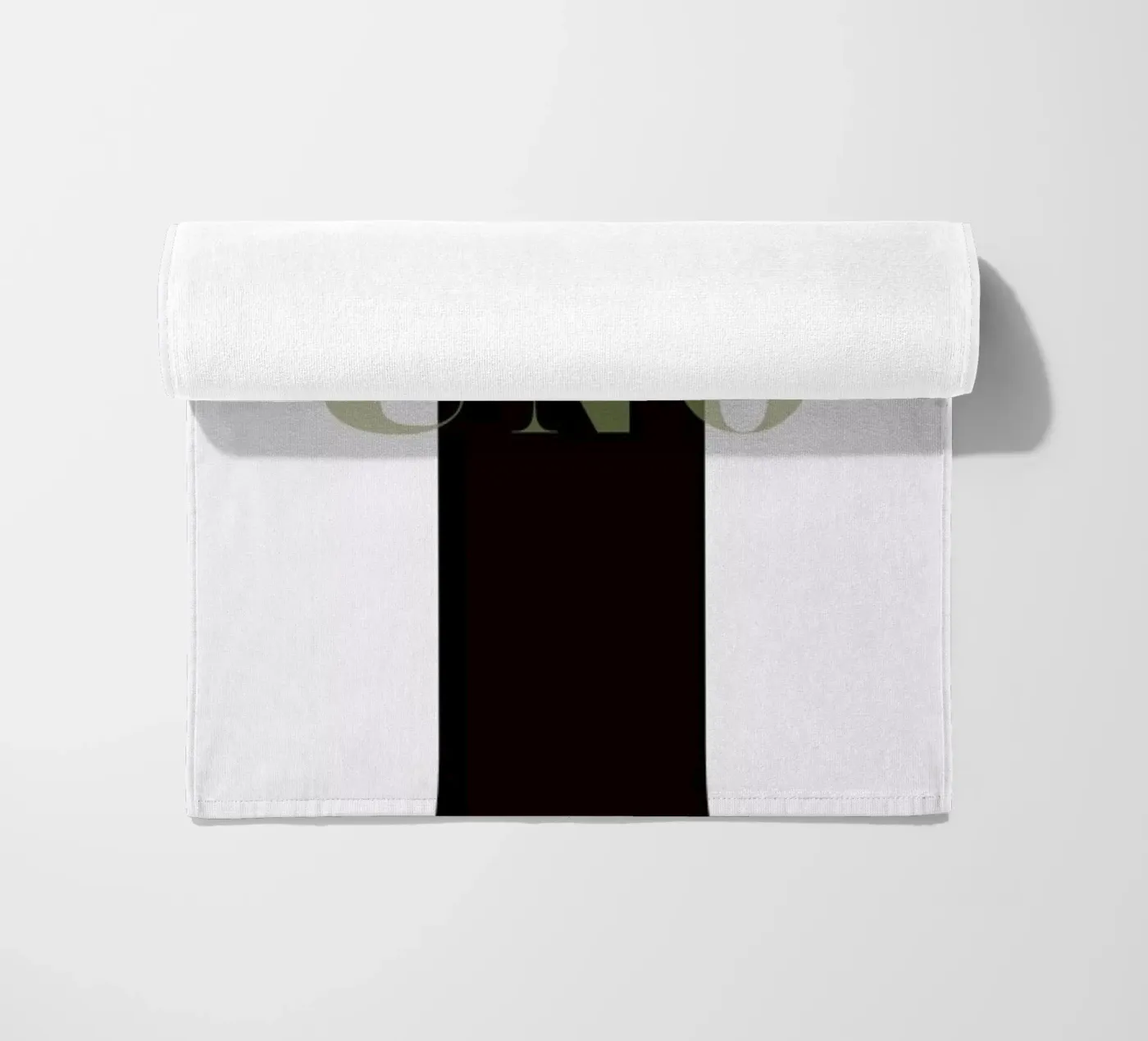 Numero 1 beach towel by In Full Color