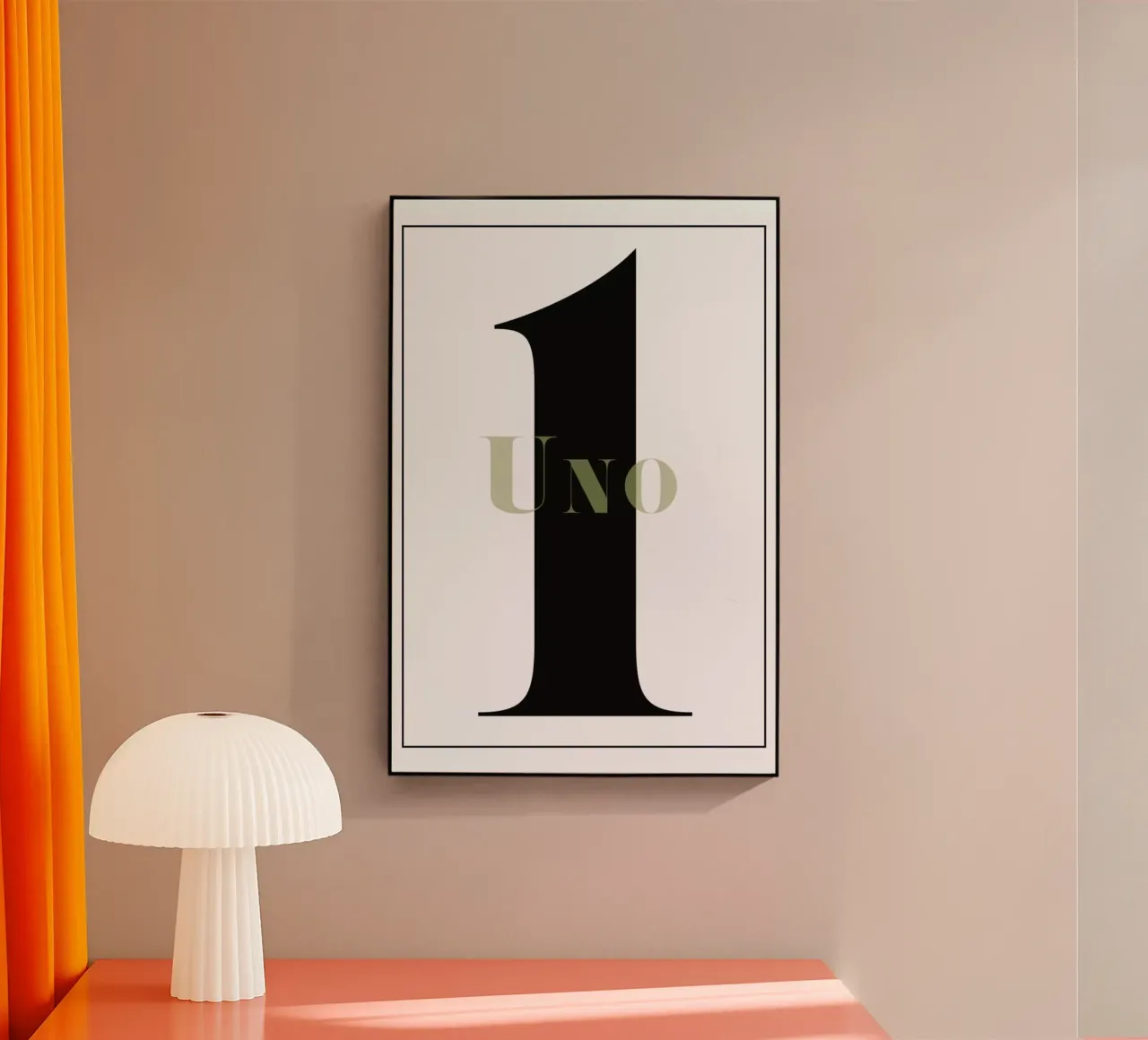 Numero 1 plexiglass da In Full Color