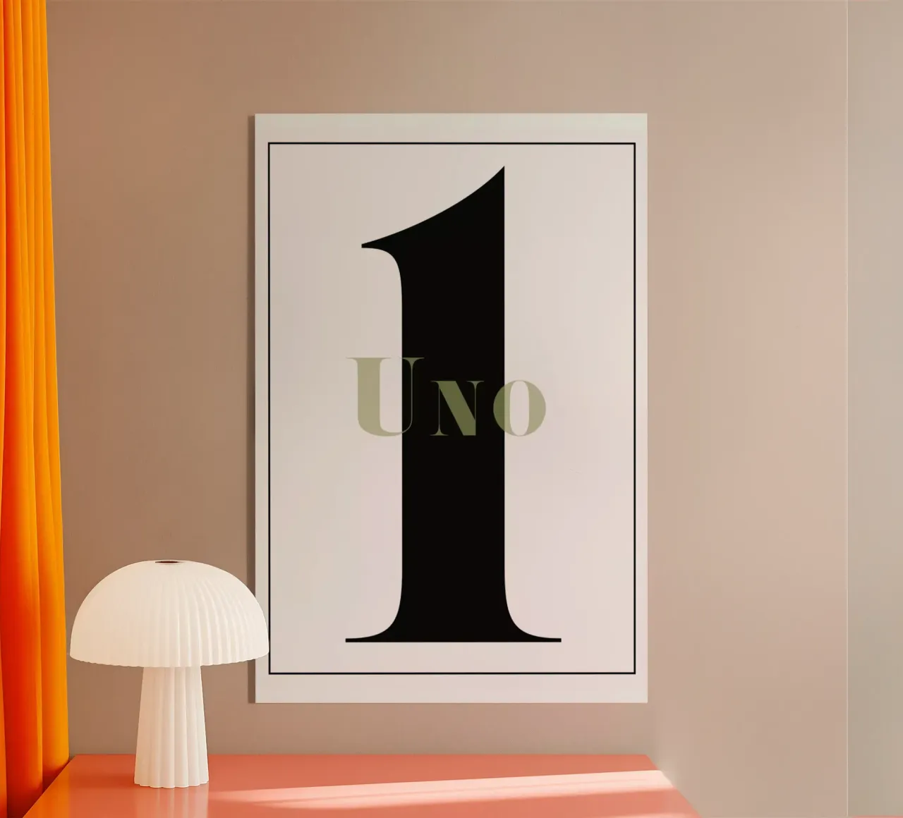 Numero 1 plexiglass da In Full Color
