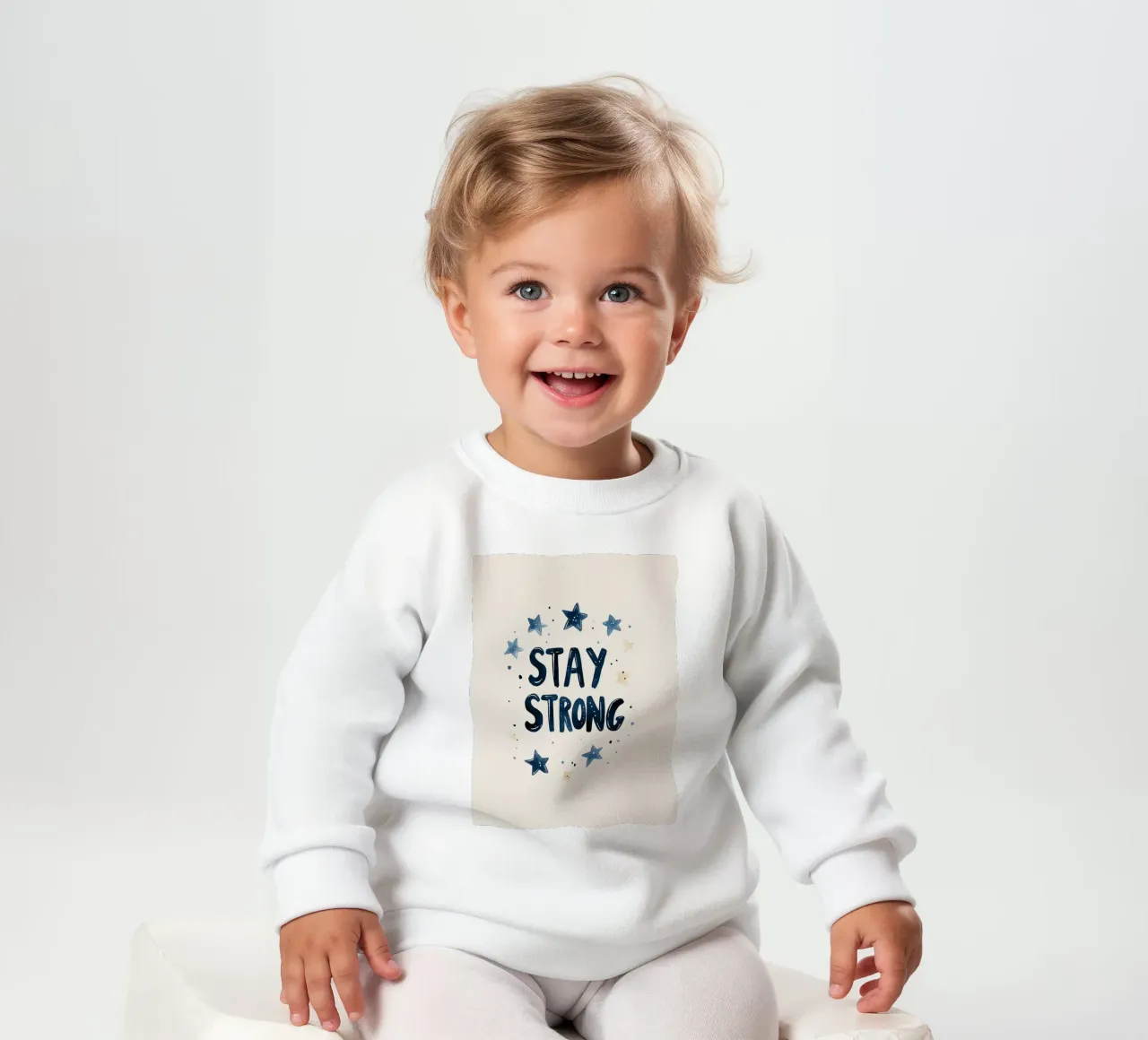 Stay Strong No 3 felpa neonato da treechild