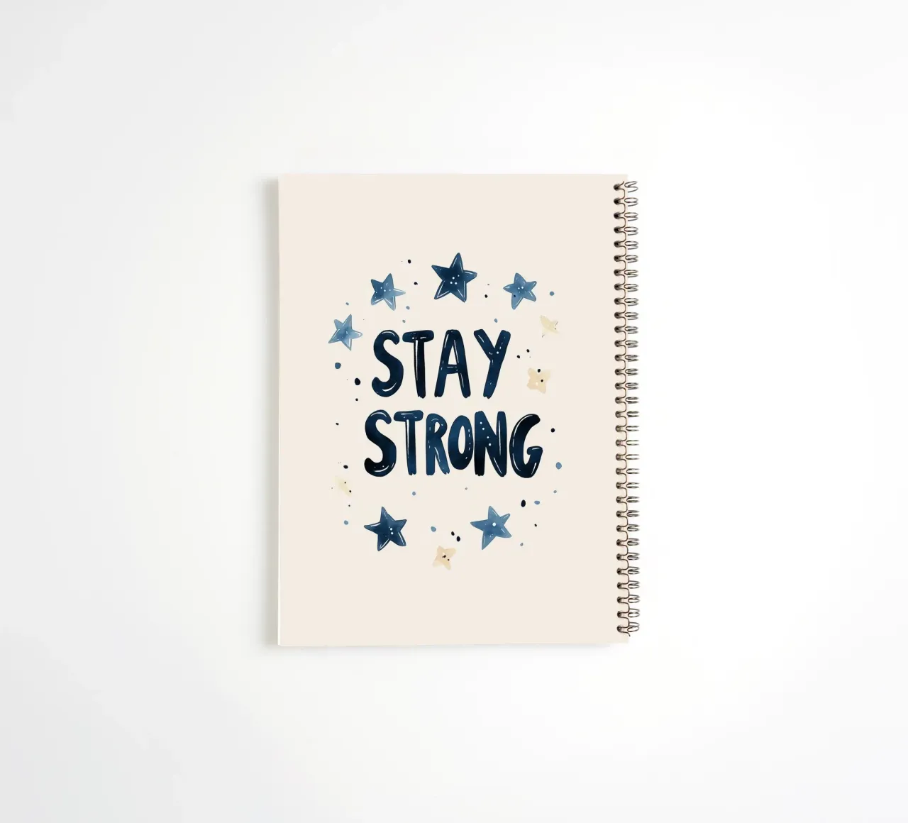 Stay Strong No 3 diario ad anelli da treechild