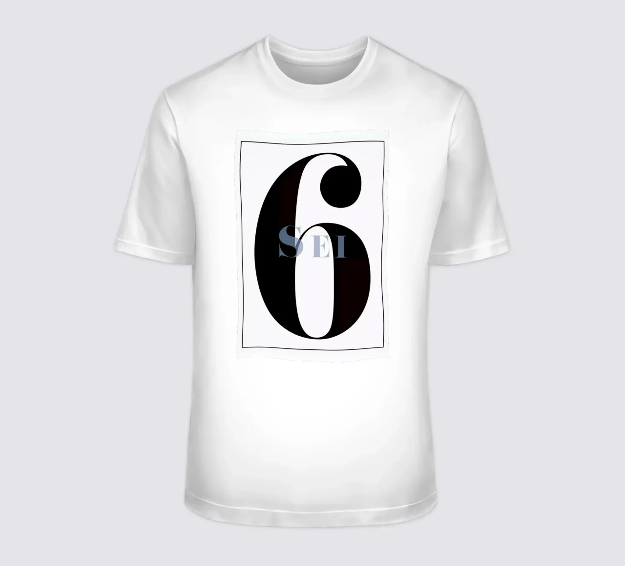 Numero 6 t-shirt da In Full Color