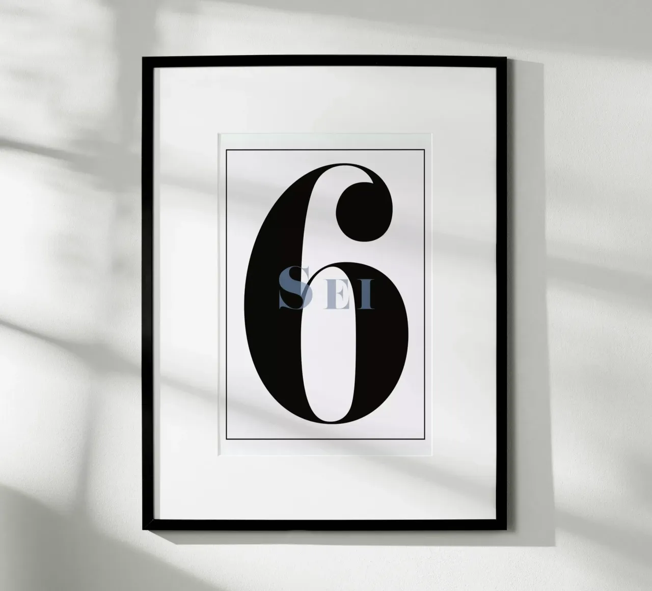 Numero 6 poster da In Full Color