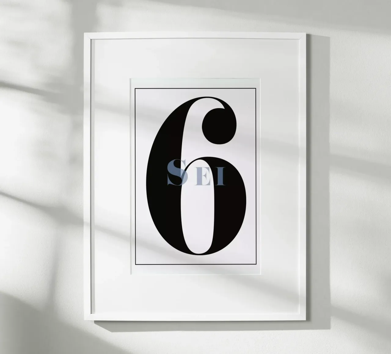 Numero 6 poster da In Full Color