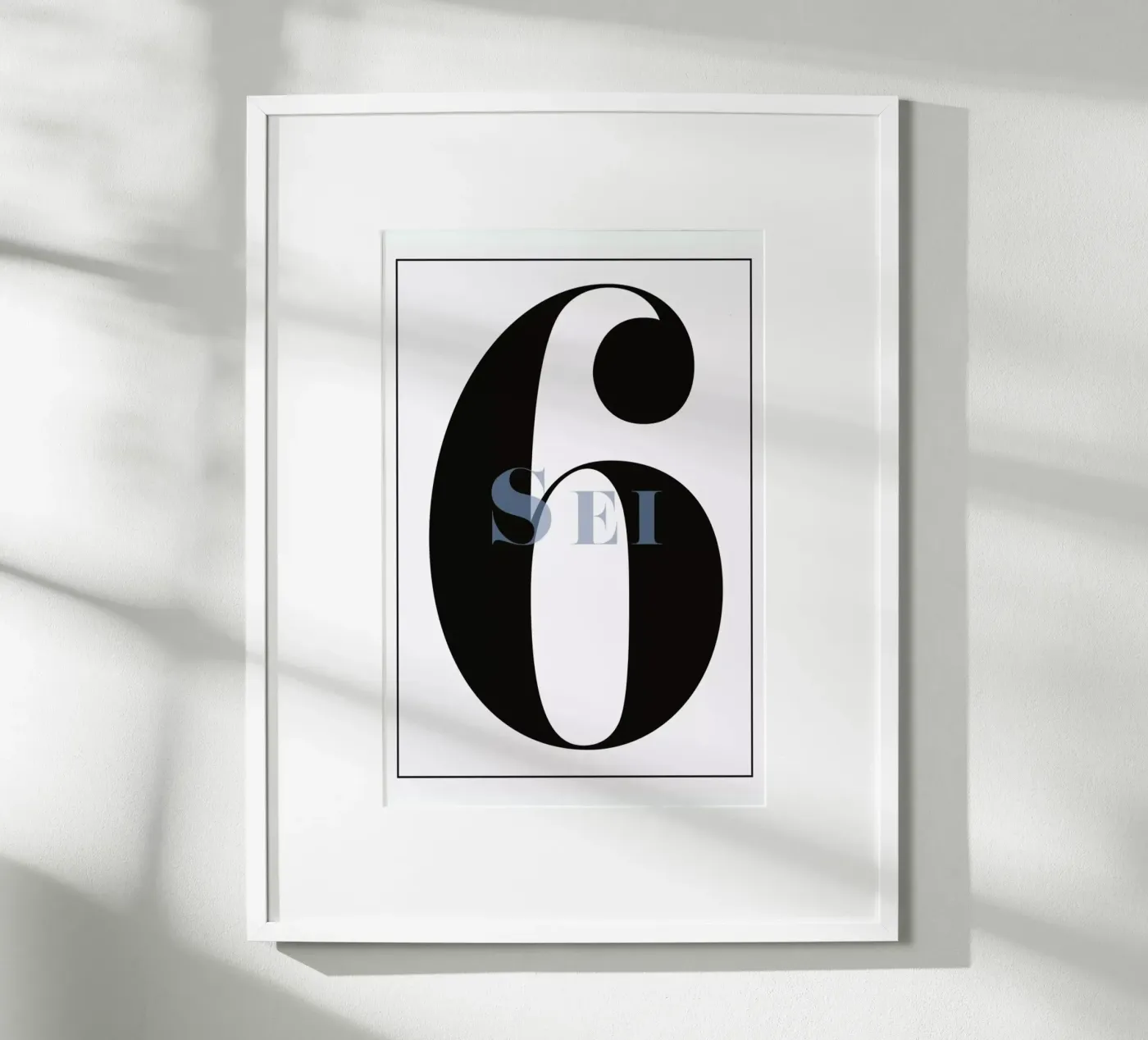 Numero 6 poster da In Full Color