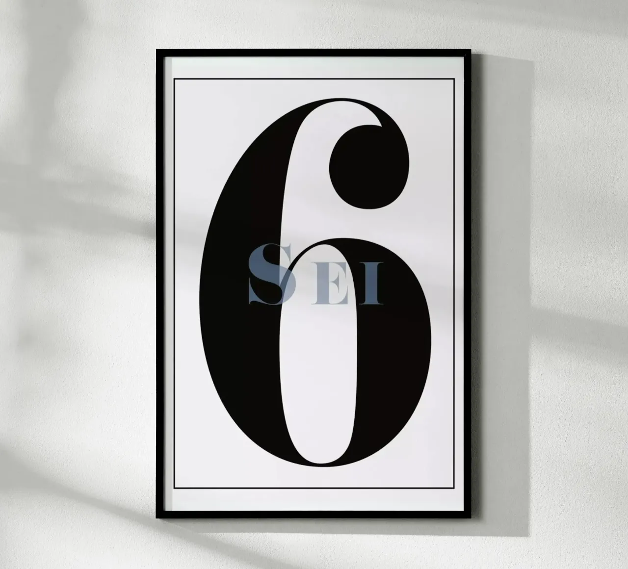 Numero 6 poster da In Full Color