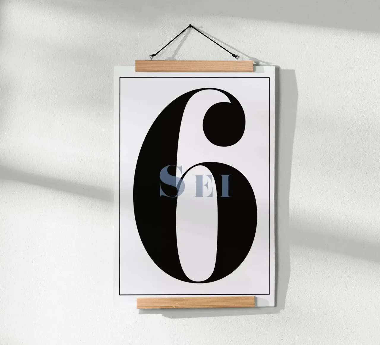 Numero 6 poster da In Full Color