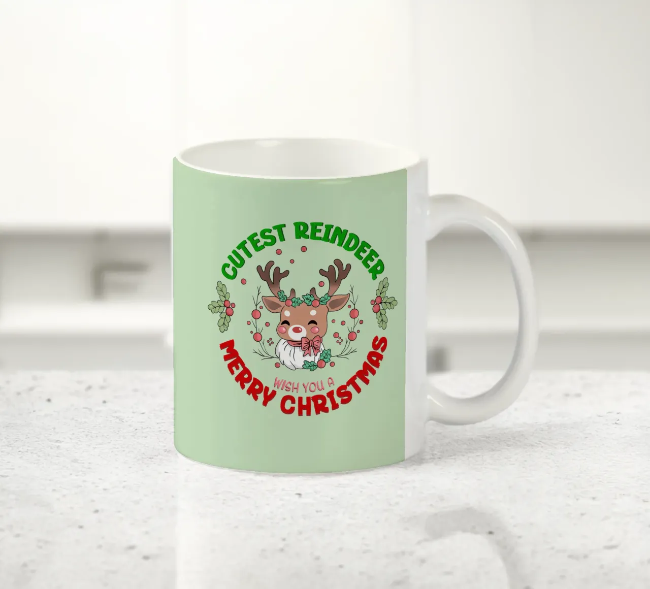 Merry Christmas tazza in ceramica da Kiroiharu