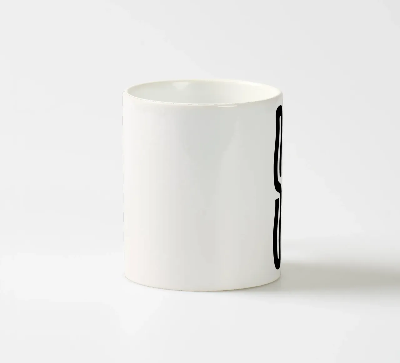 Surf Testo ondulato tazza in ceramica da Paigaam Studio