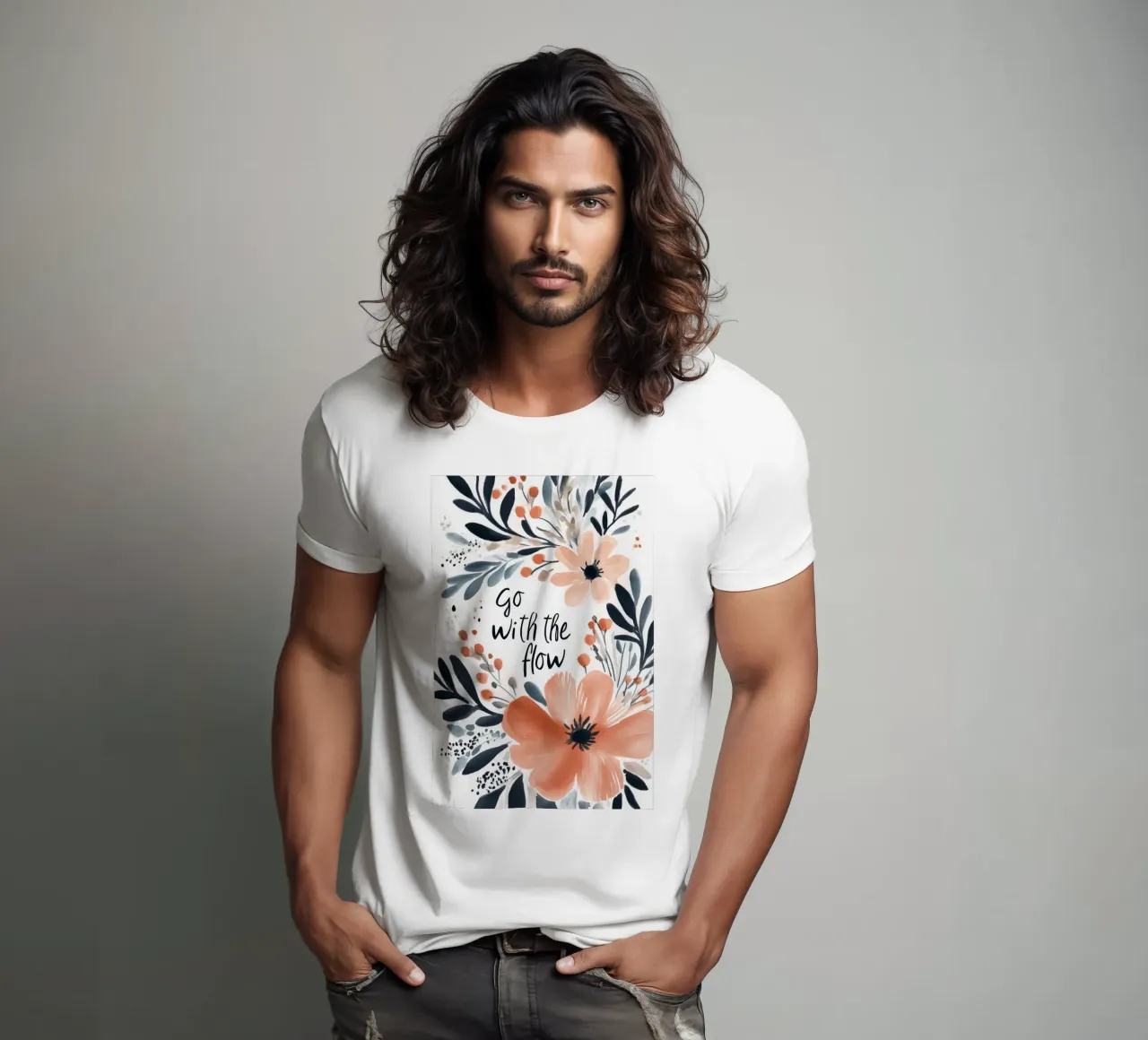 Go With The Flow No 2 t-shirt da treechild