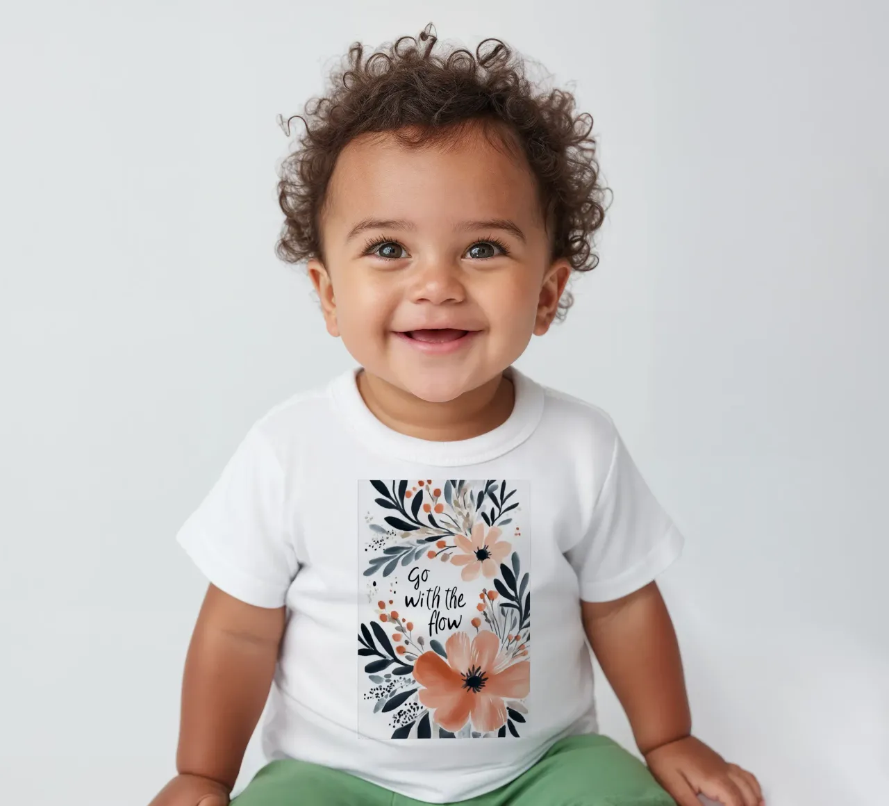 Go With The Flow No 2 t-shirt pour bébé de treechild