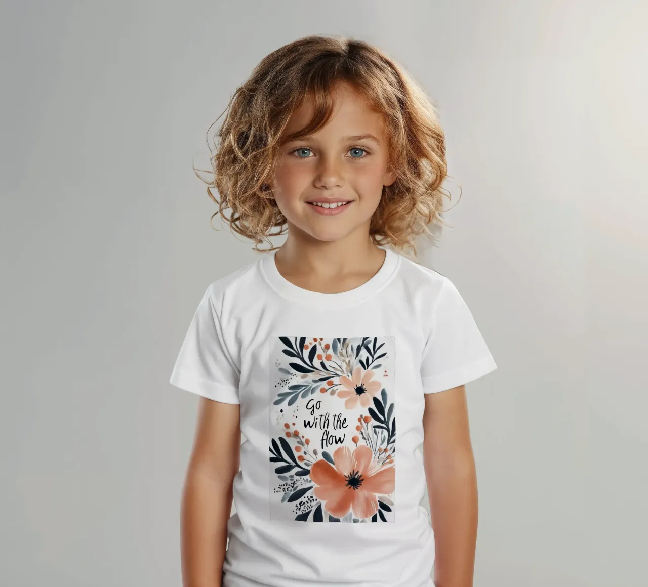Go With The Flow No 2 t-shirt bambini da treechild