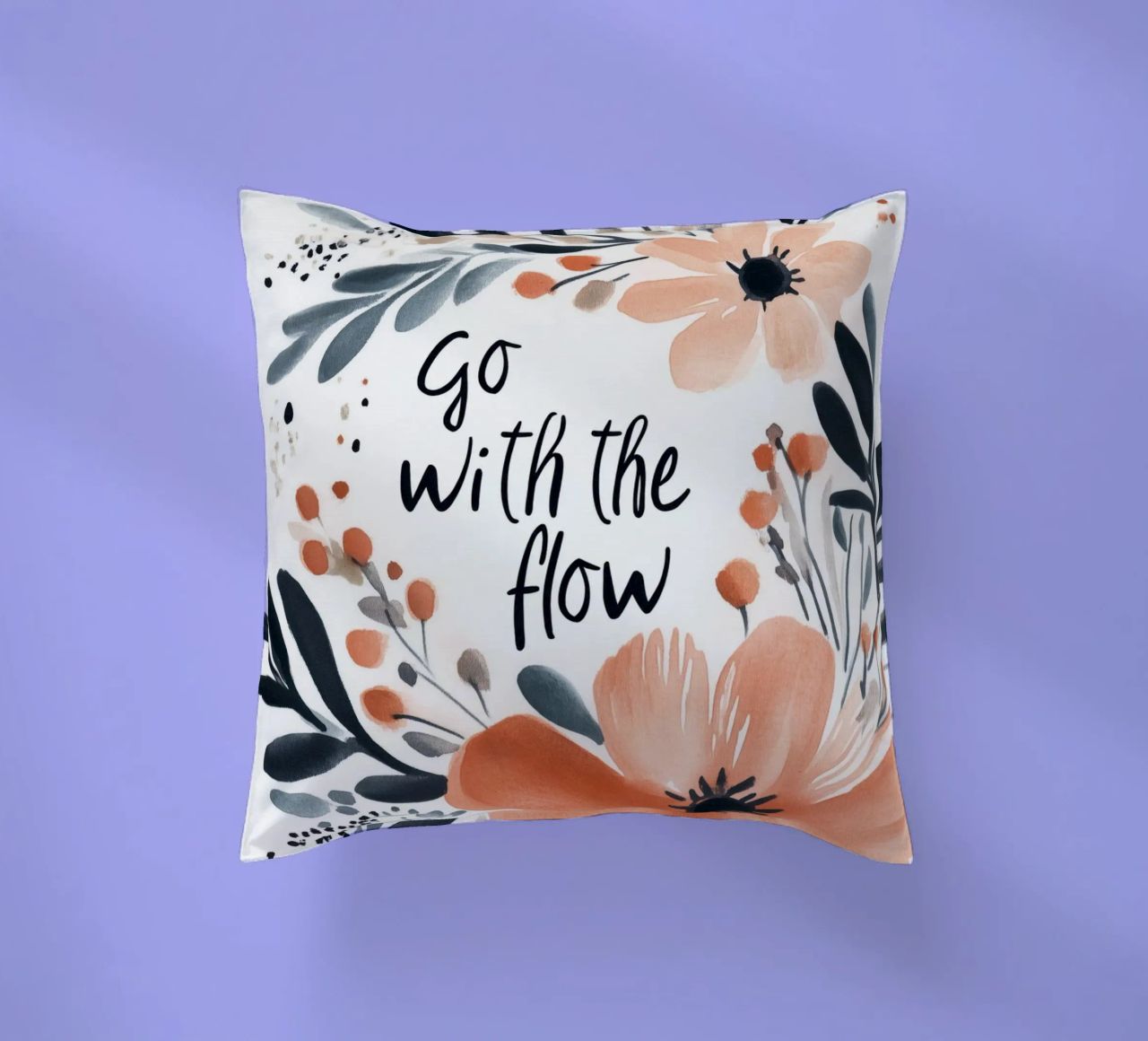 Go With The Flow No 2 cuscino da treechild