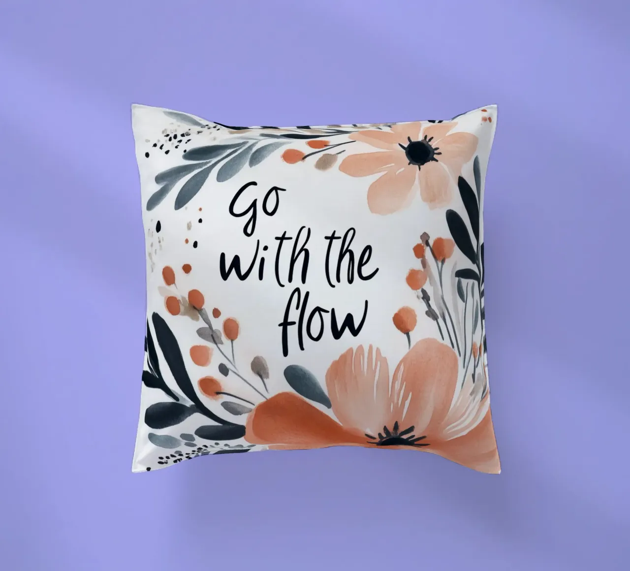 Go With The Flow No 2 kussen van treechild