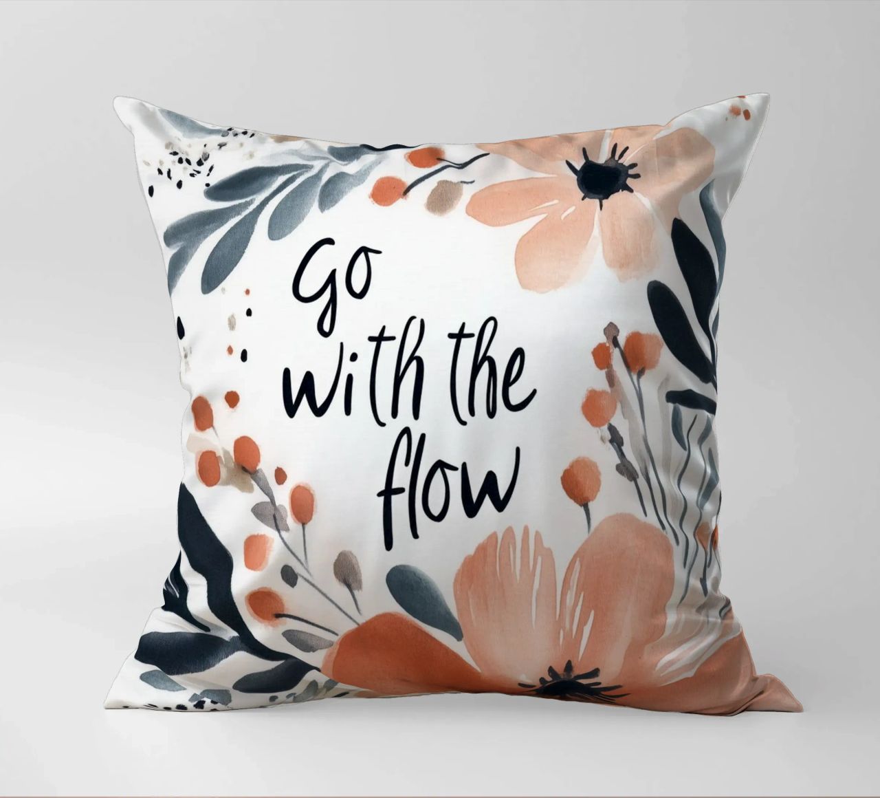 Go With The Flow No 2 cuscino da treechild