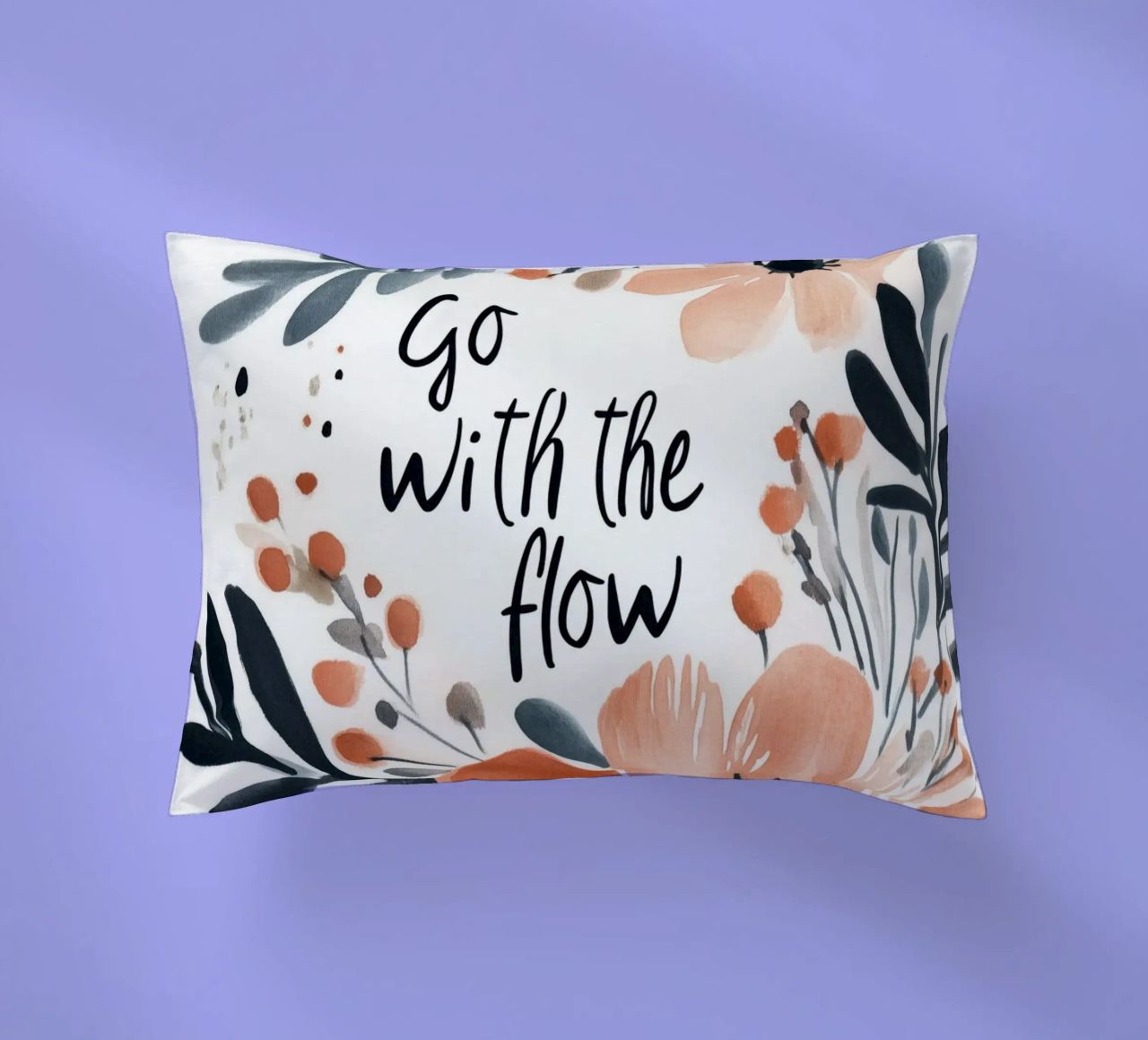 Go With The Flow No 2 cuscino da treechild