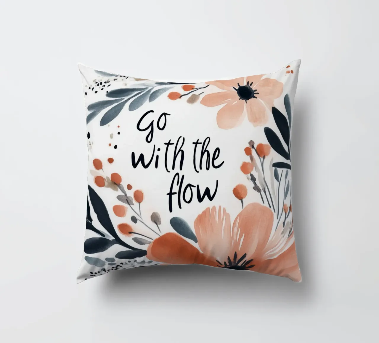 Go With The Flow No 2 coussin de treechild