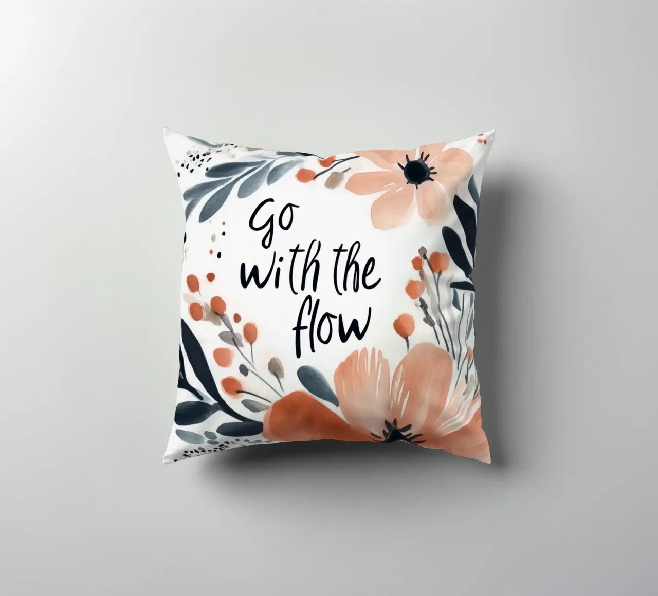 Go With The Flow No 2 coussin de treechild