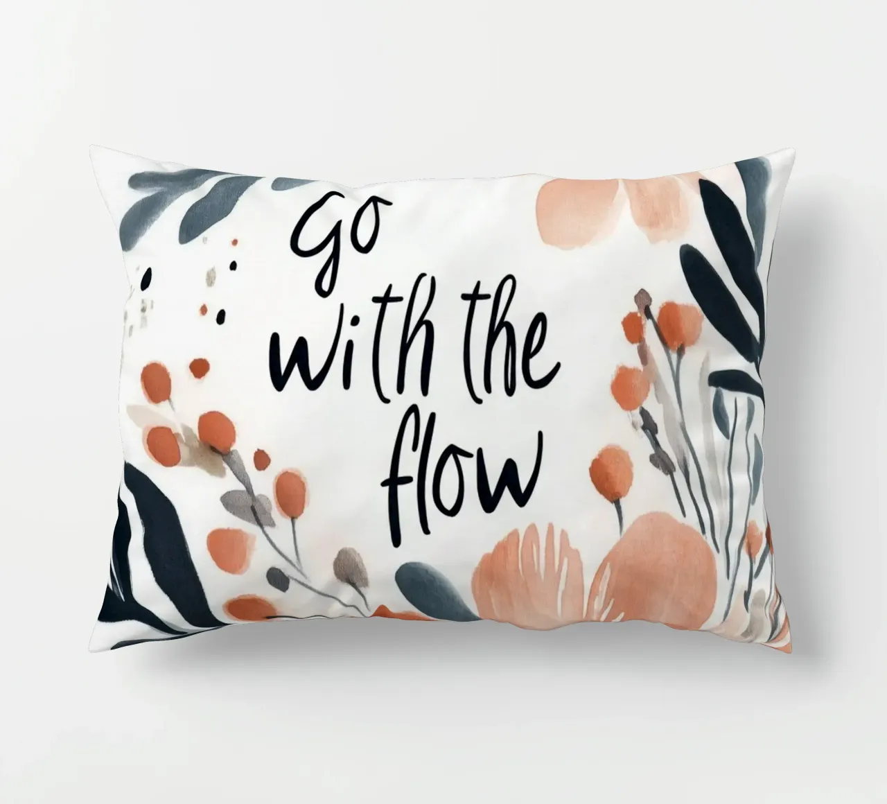 Go With The Flow No 2 Kissen von treechild