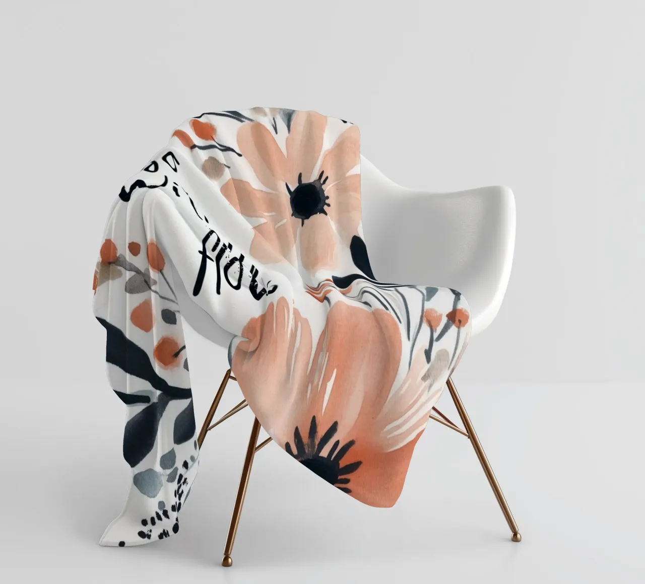 Go With The Flow No 2 plaid polaire de treechild