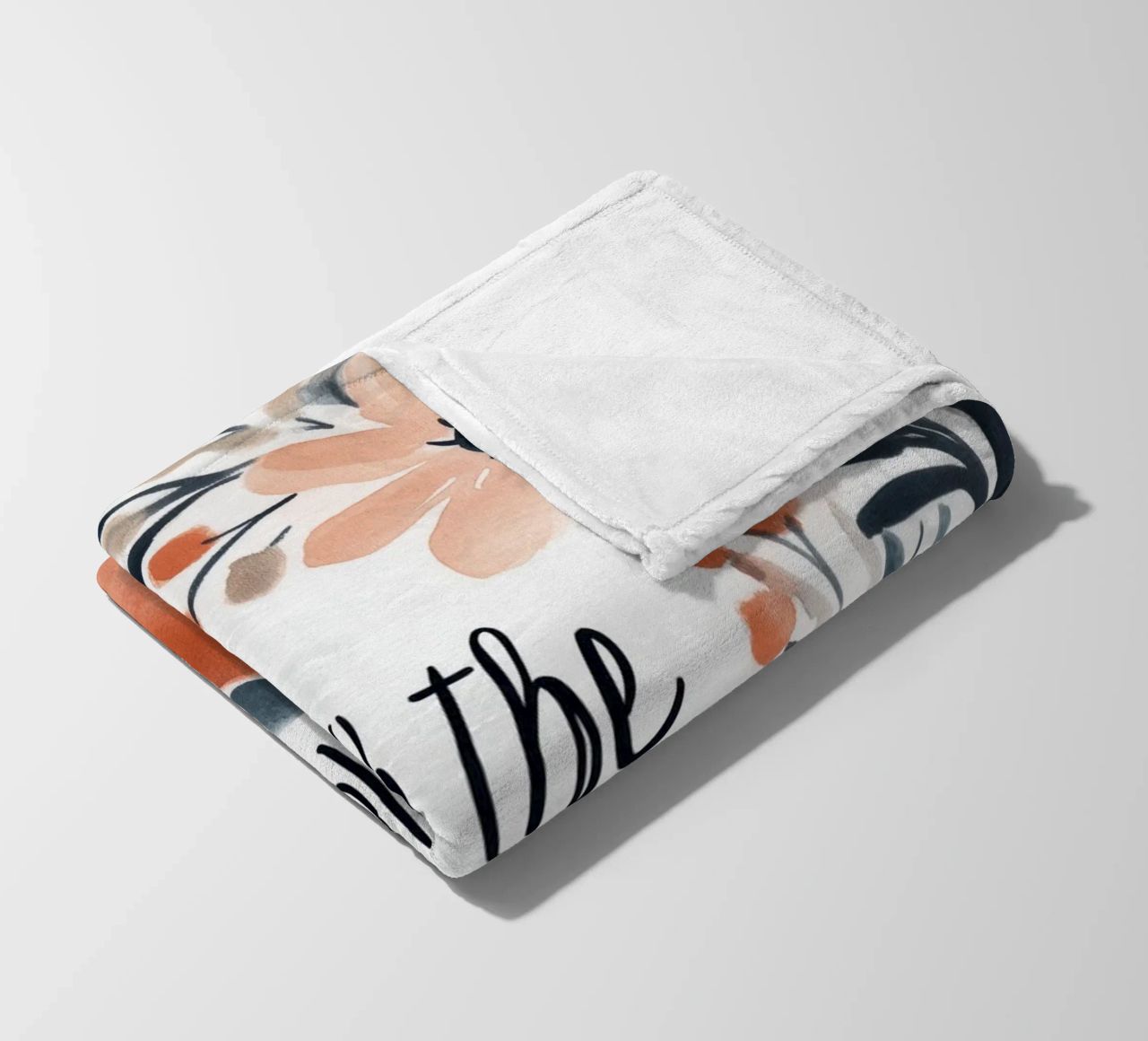 Go With The Flow No 2 coperta in pile da treechild