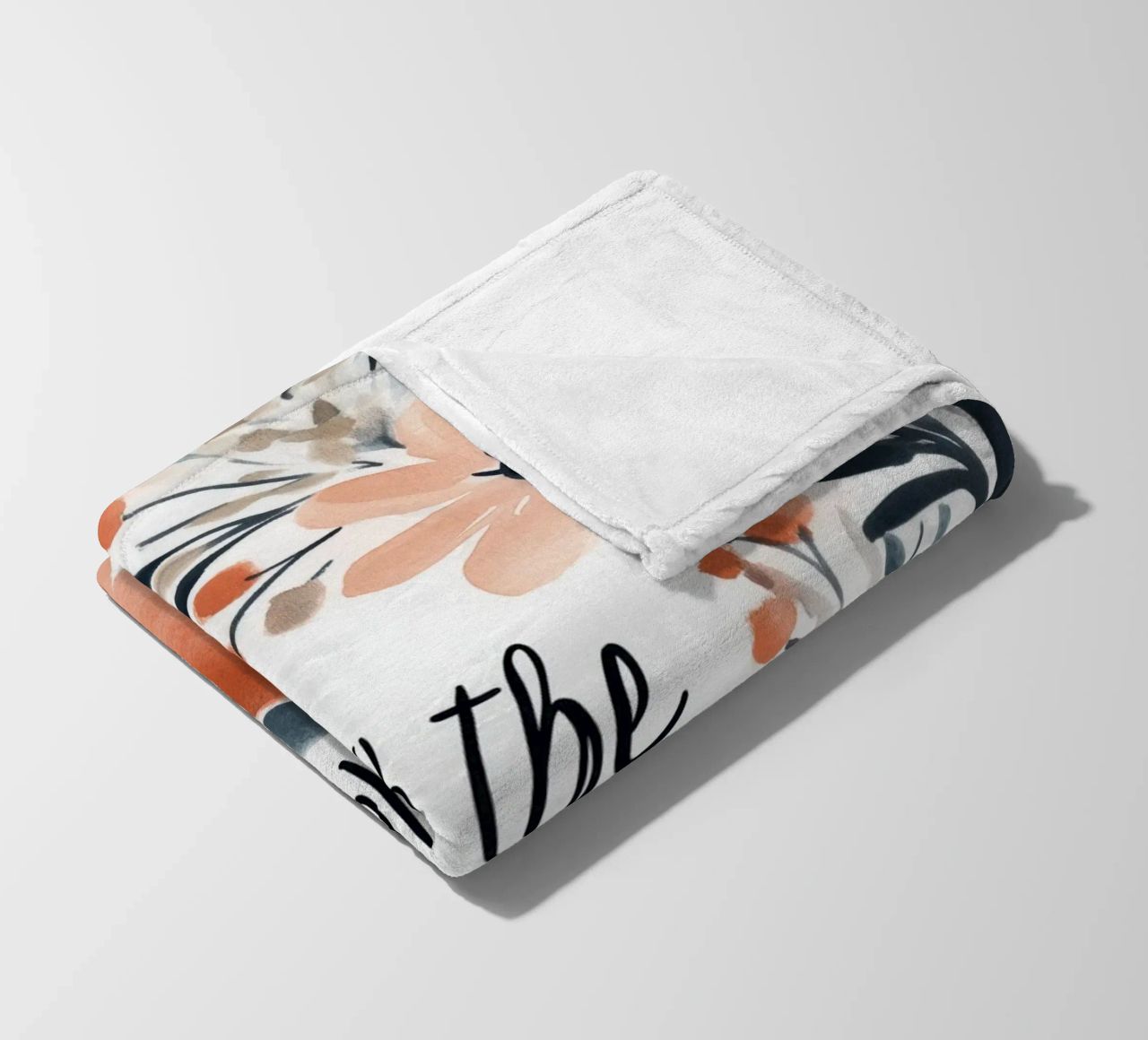 Go With The Flow No 2 coperta in pile da treechild