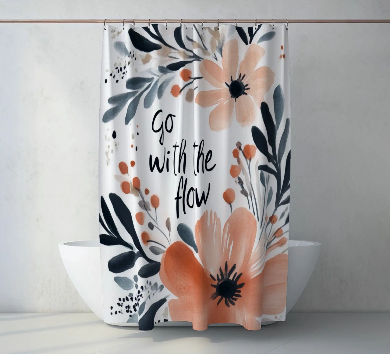 Go With The Flow No 2 tenda da doccia da treechild