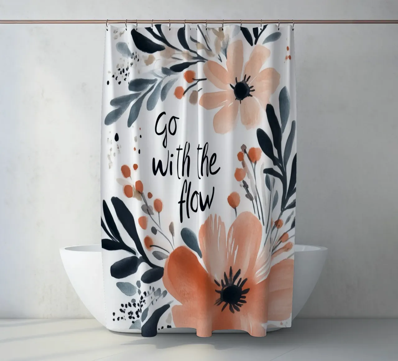 Go With The Flow No 2 tenda da doccia da treechild