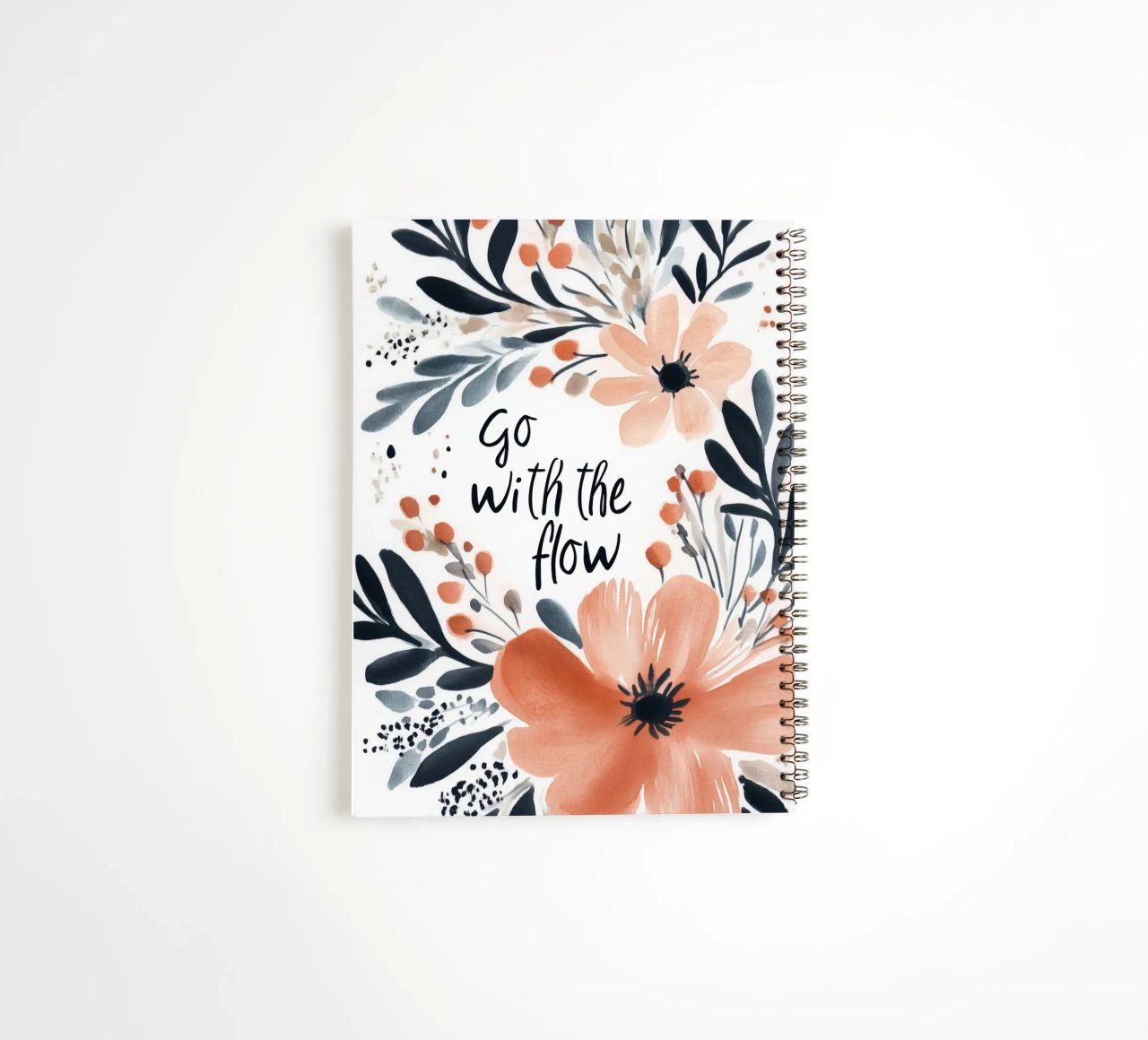 Go With The Flow No 2 diario ad anelli da treechild