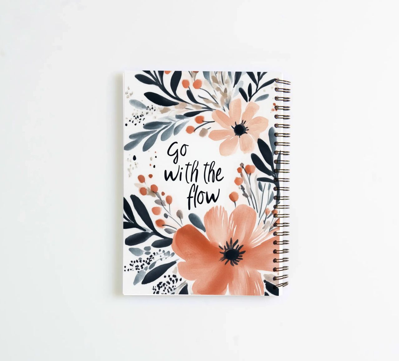 Go With The Flow No 2 diario ad anelli da treechild