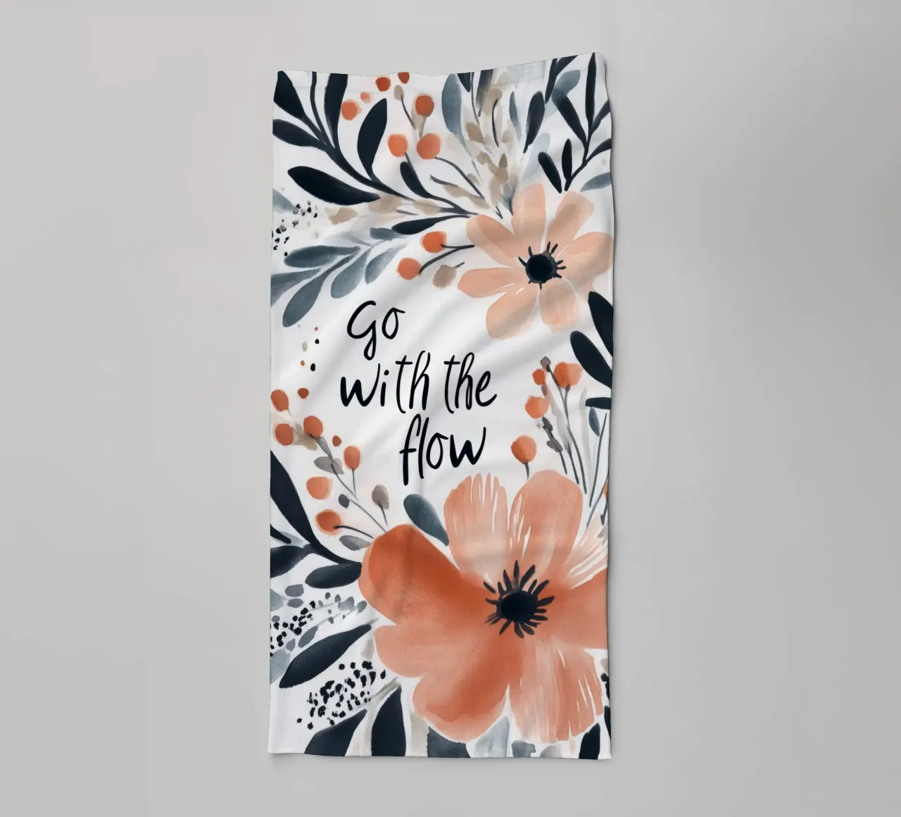 Go With The Flow No 2 asciugamano da bagno da treechild