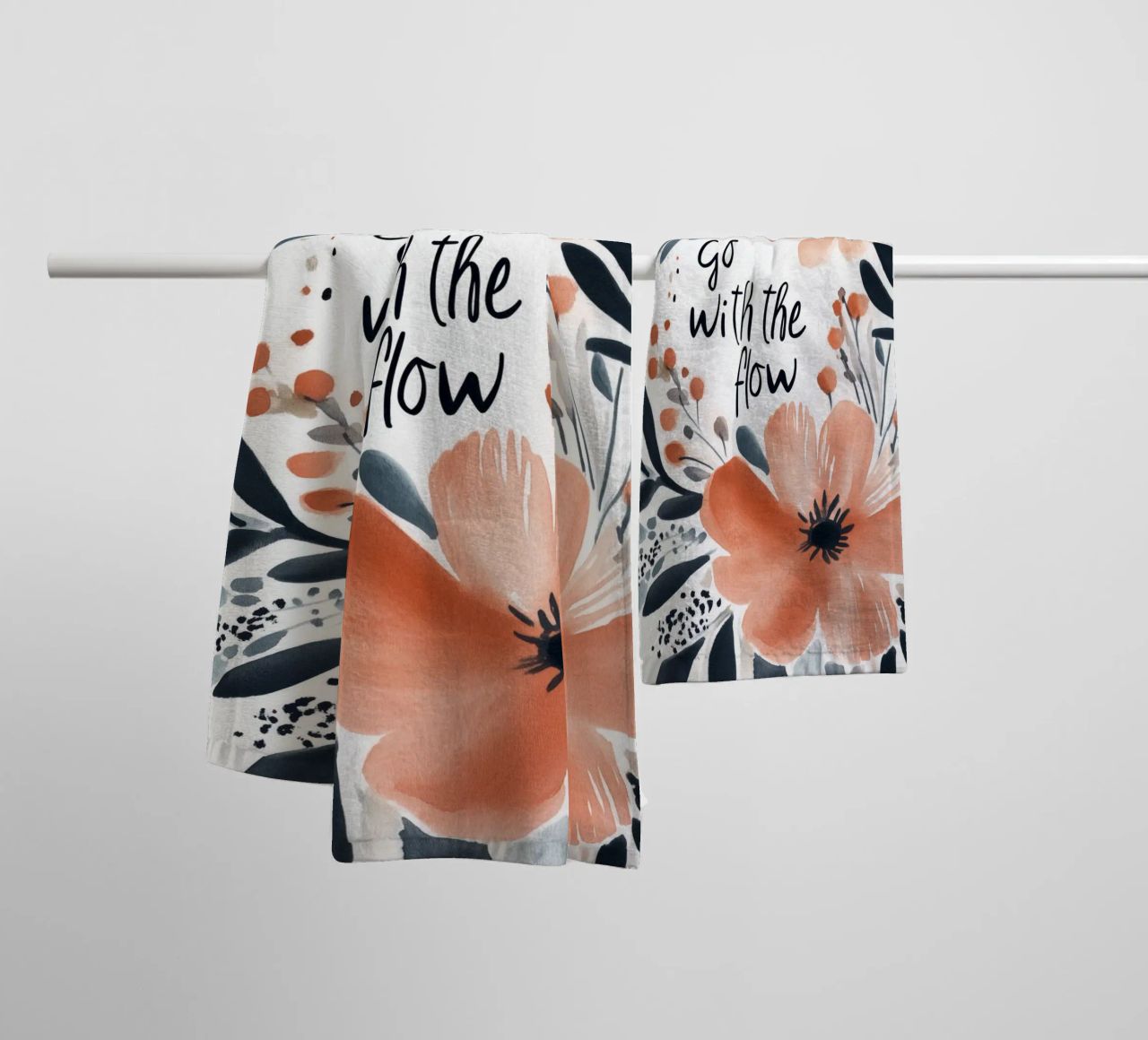 Go With The Flow No 2 asciugamano da bagno da treechild