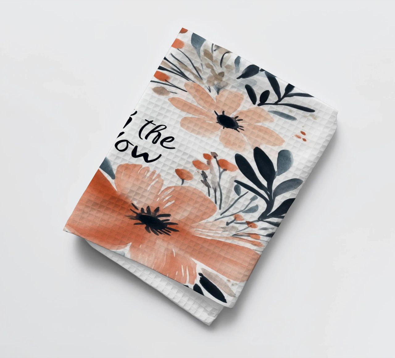 Go With The Flow No 2 canovaccio da cucina da treechild