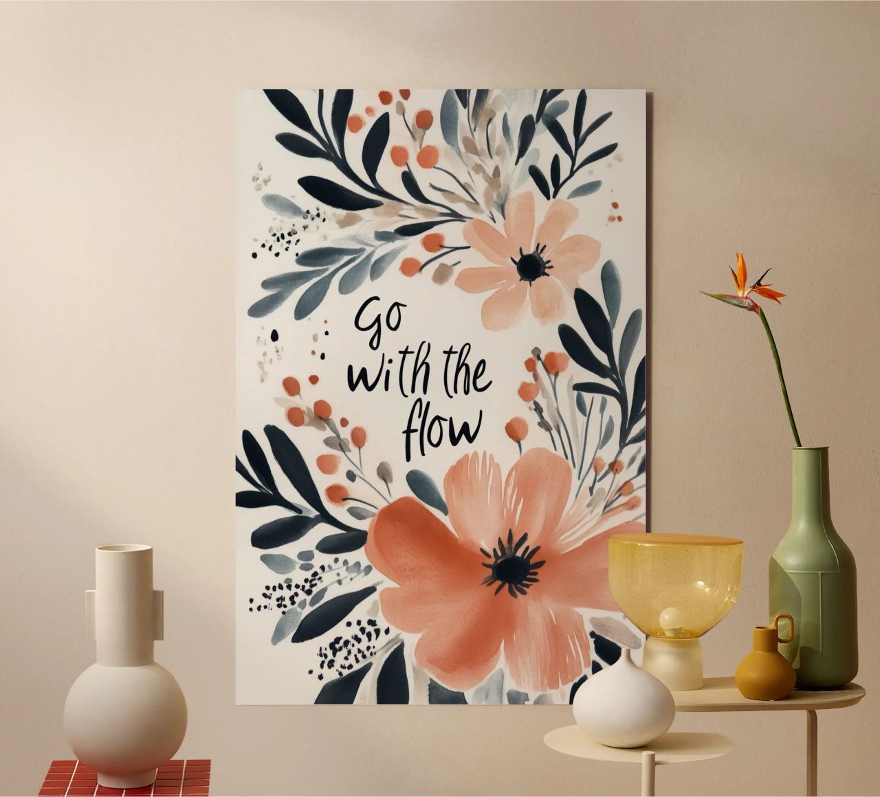 Go With The Flow No 2 alluminio dibond da treechild