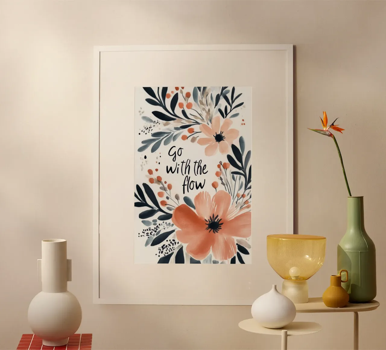 Go With The Flow No 2 carta hahnemühle da treechild