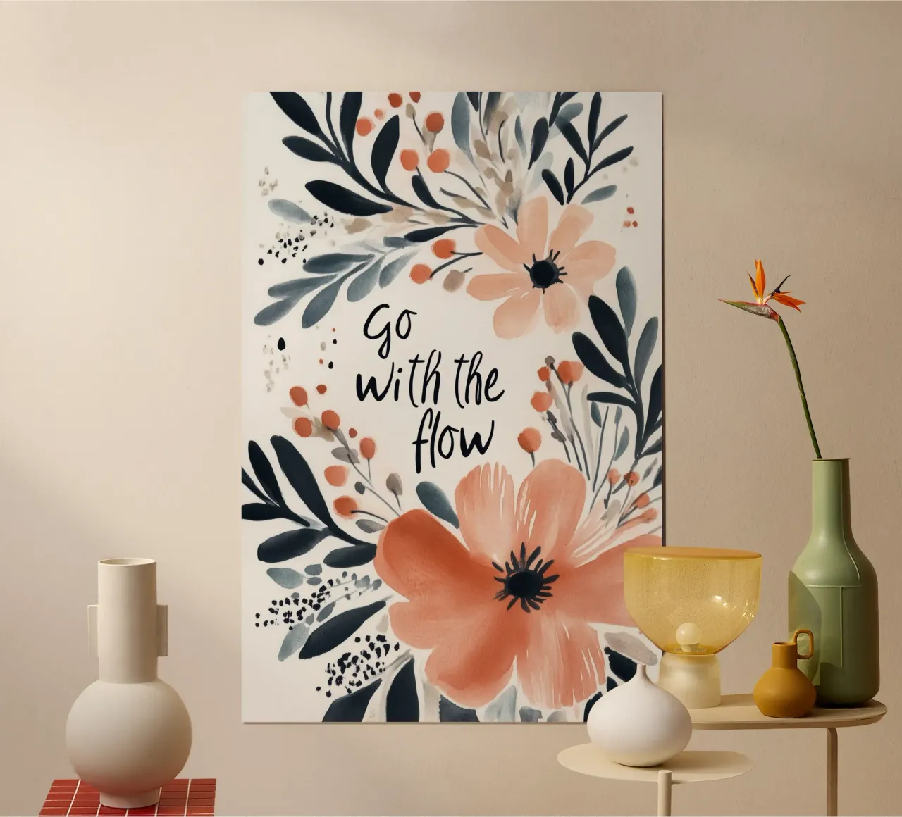 Go With The Flow No 2 Hahnemühle von treechild