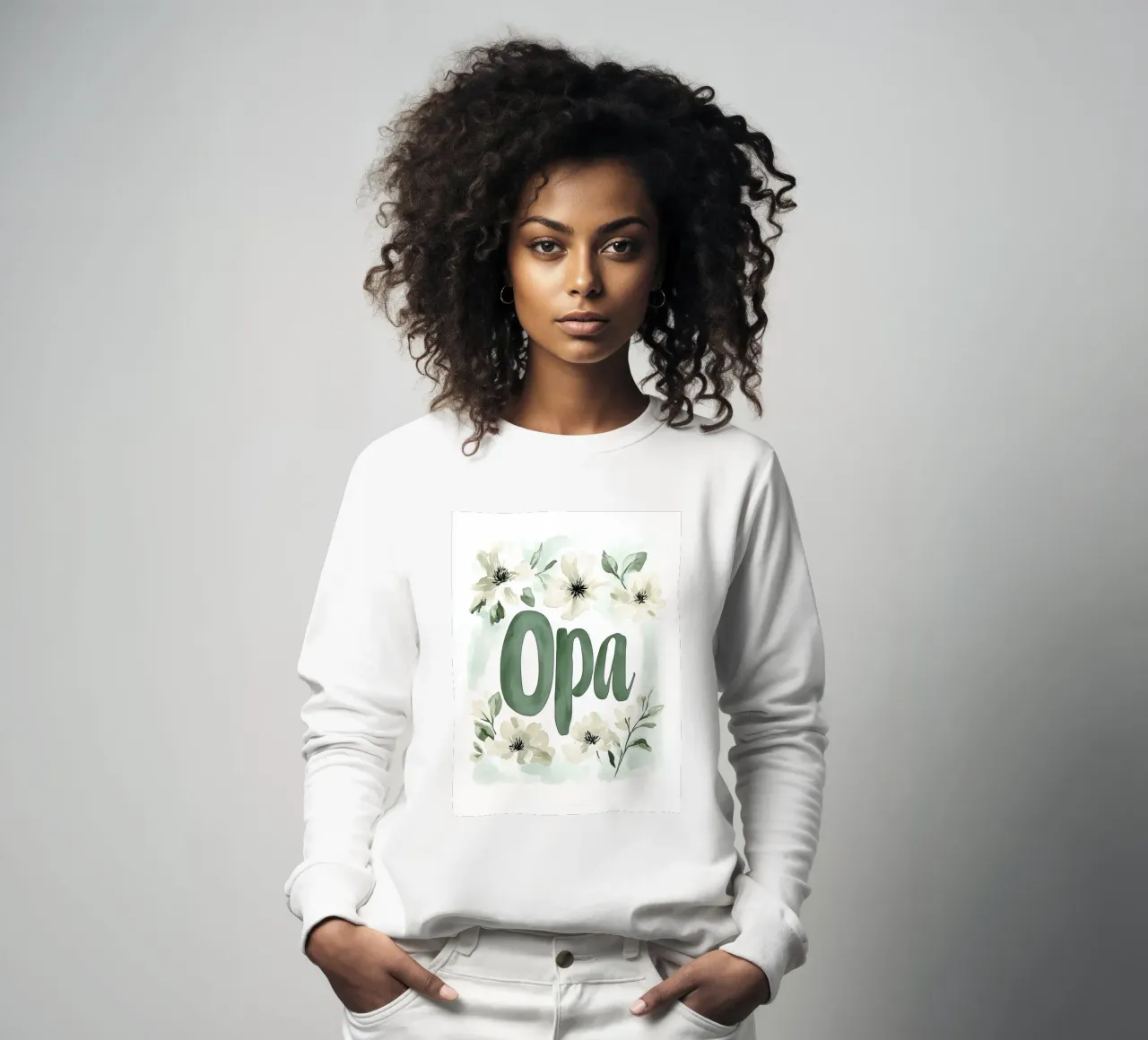 Opa No 3 sweatshirt by treechild