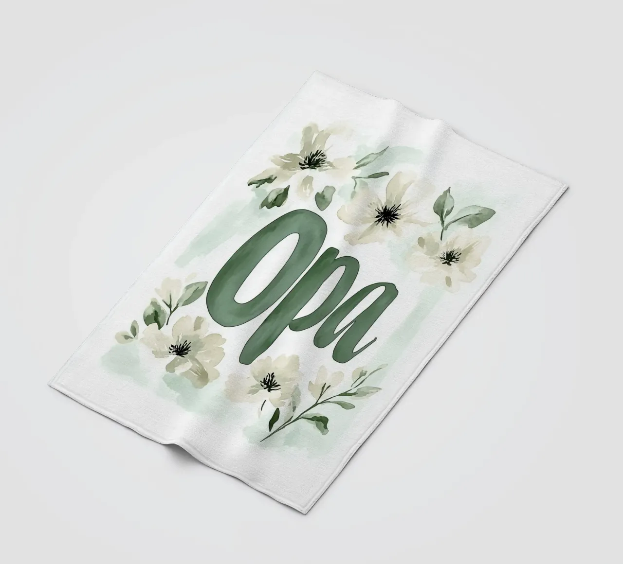 Opa No 3 coperta in pile da treechild