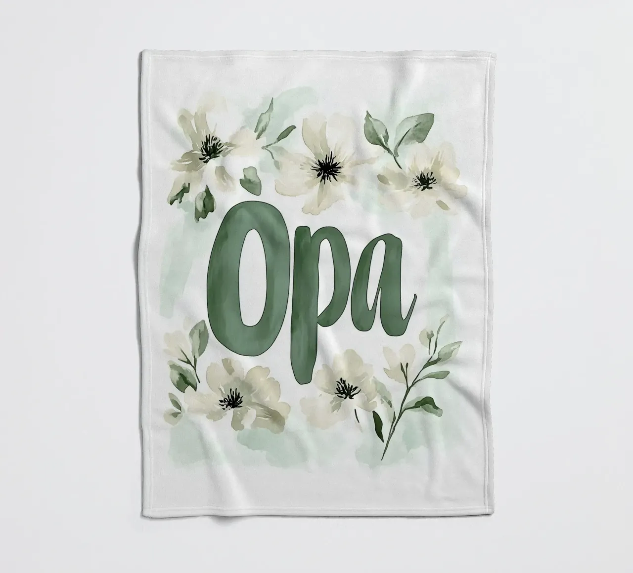 Opa No 3 coperta in pile da treechild